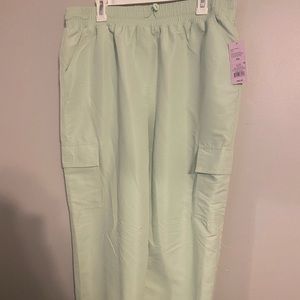 Mint Green Utility Style Jogger Pant